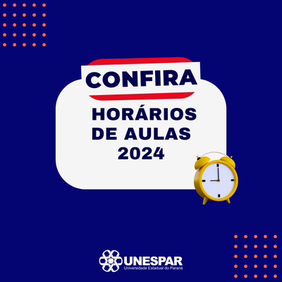 HORÁRIOS DE AULAS 2023