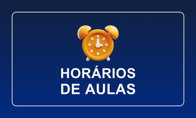 HORÁRIOS DE AULAS