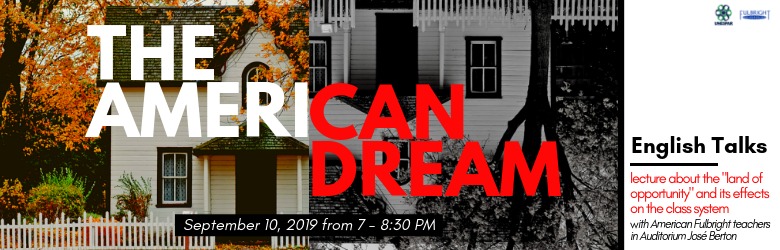 English Talks The American Dream