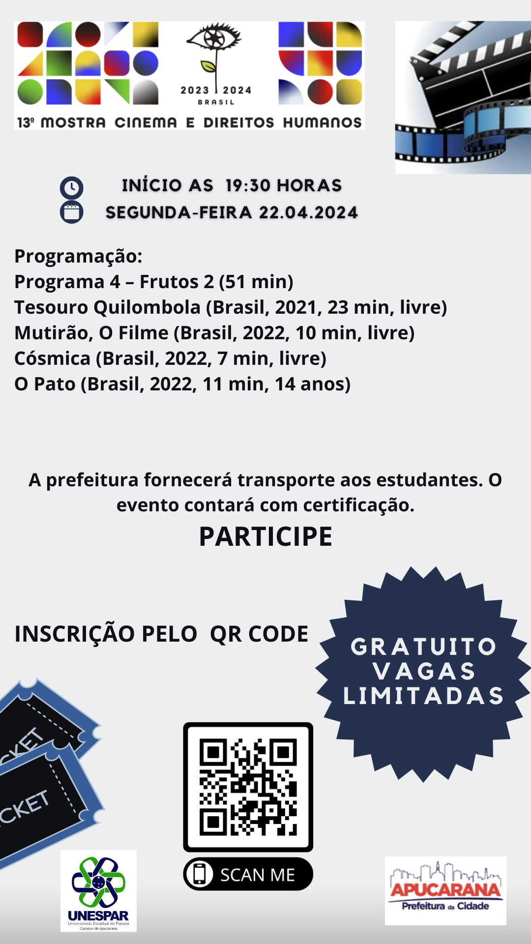 13ª Mostra Cinema e Direitos Humanos