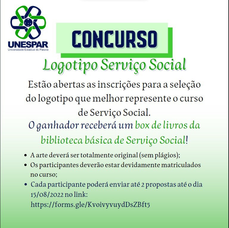 concurso logotipo serviço social