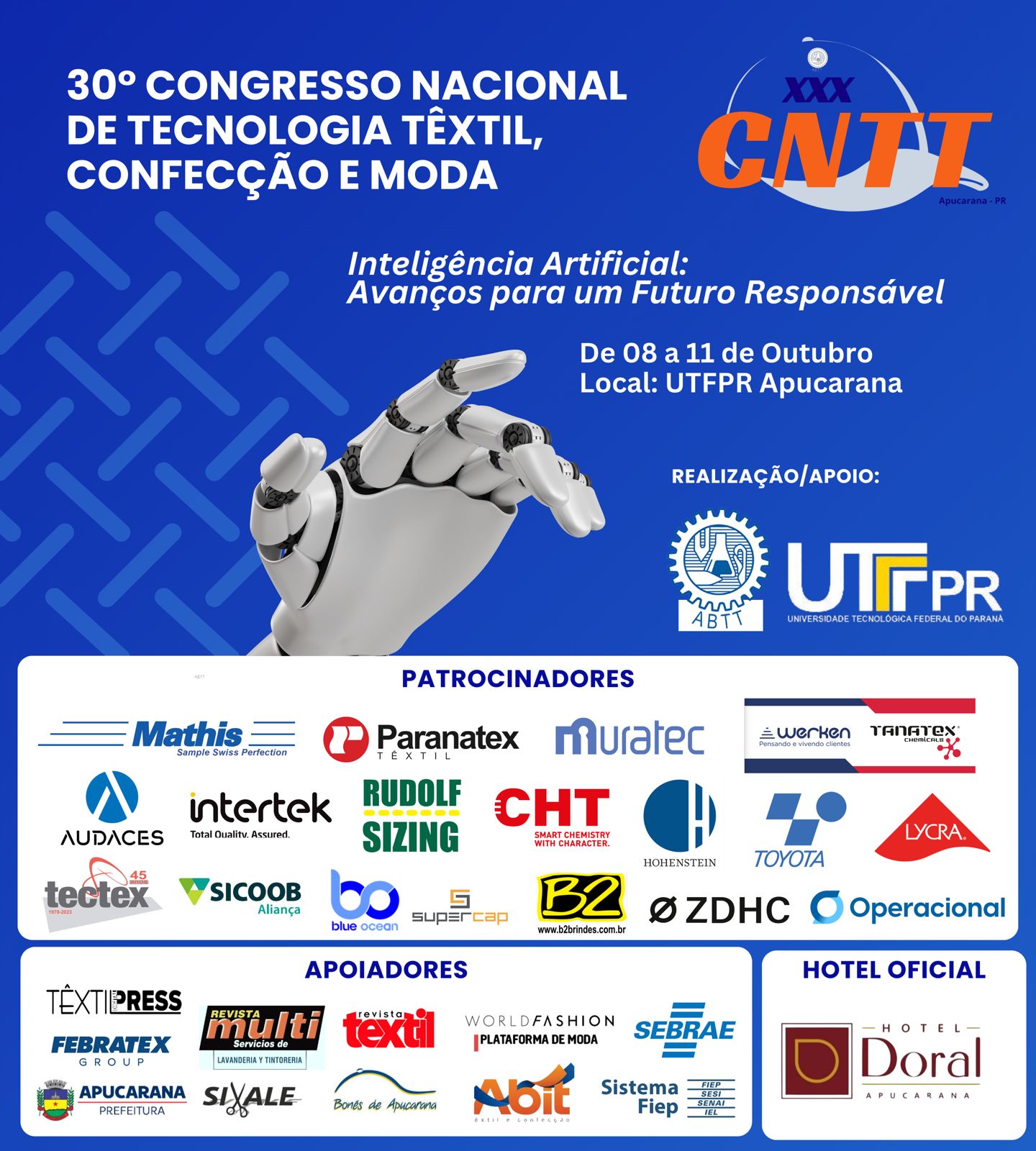 30º Congresso Nacional de Tecnologia Têxtil, Confecção e Moda