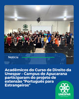 Projeto de extensão aproxima universidade e comunidade ao oferecer informações jurídicas essenciais a imigrantes