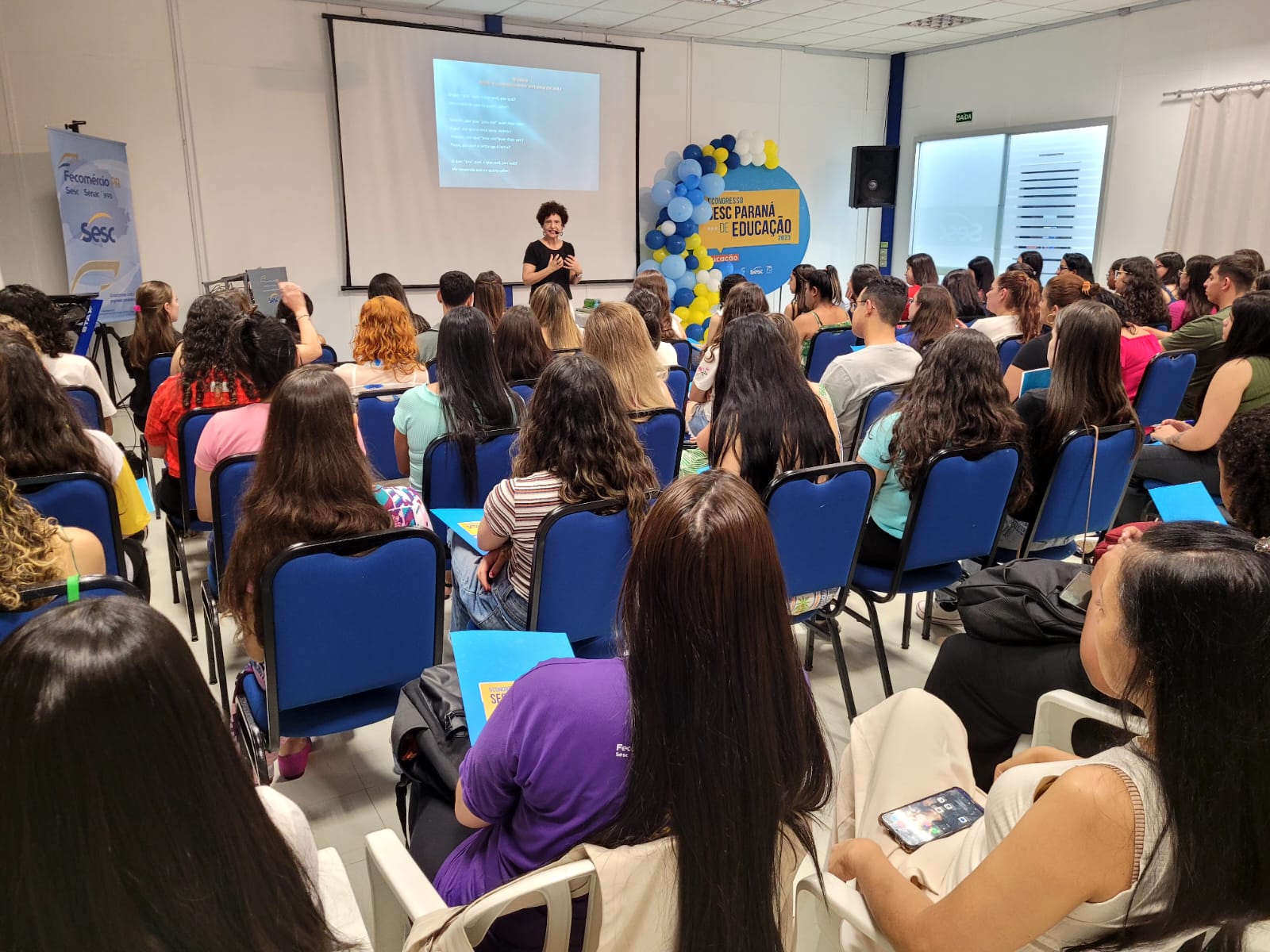 Acadêmicos do Curso de Pedagogia participam do II Congresso Sesc Paraná de Educação