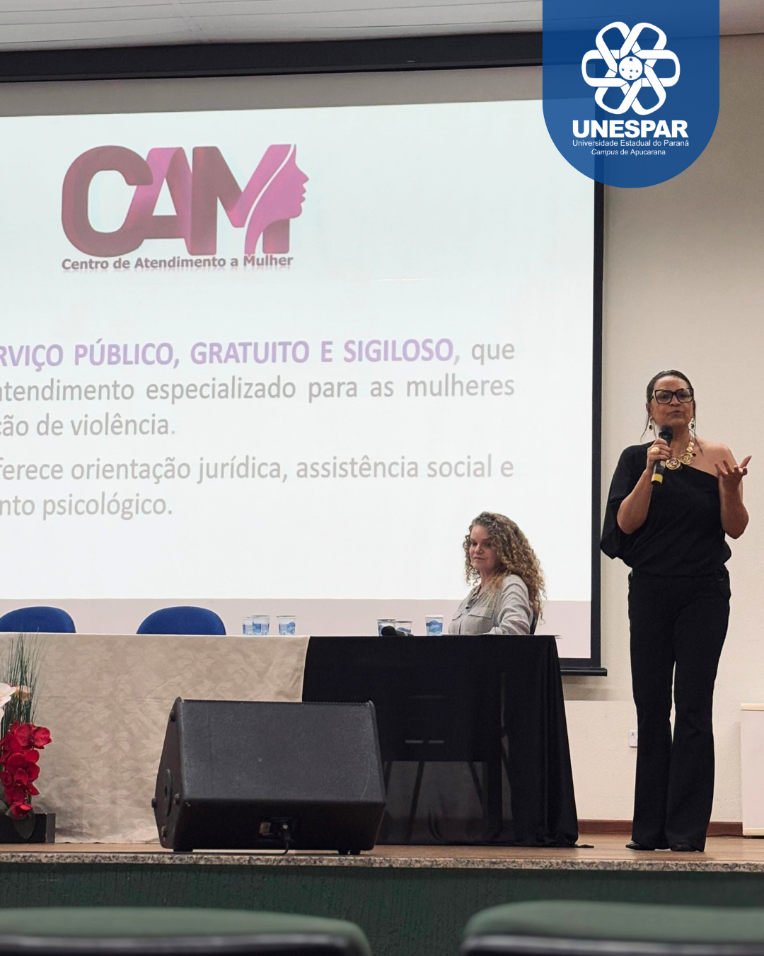 Agosto Lilás: Curso de Direito da Unespar, Campus de Apucarana, recebe palestrantes em importante diálogo sobre enfrentamento à violência contra as mulheres.