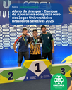 Aluno da Unespar - Campus de Apucarana conquista ouro nos Jogos Universitários Brasileiros Seletivas 2025 Aluno da Unespar - Campus de Apucarana conquista ouro nos Jogos Universitários Brasileiros Seletivas 2025