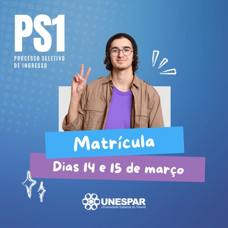 Aprovados em primeira chamada do PS 1 têm dois dias para solicitar matrículas