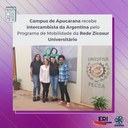 Campus de Apucarana recebe intercambista da Argentina pelo Programa de Mobilidade da Rede Zicosur Universitário