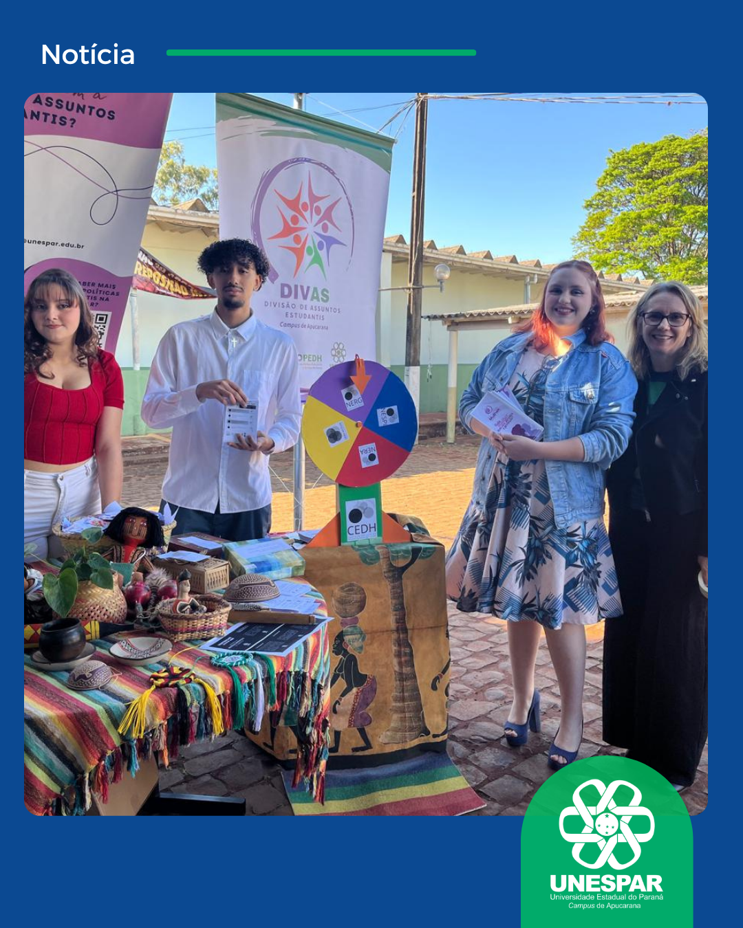 Centro de Educação em Direitos Humanos (CEDH) da Unespar Apucarana desenvolve ações de inclusão e diversidade