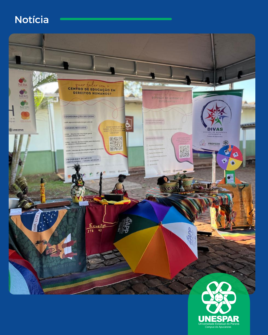 Centro de Educação em Direitos Humanos (CEDH) da Unespar Apucarana desenvolve ações de inclusão e diversidade