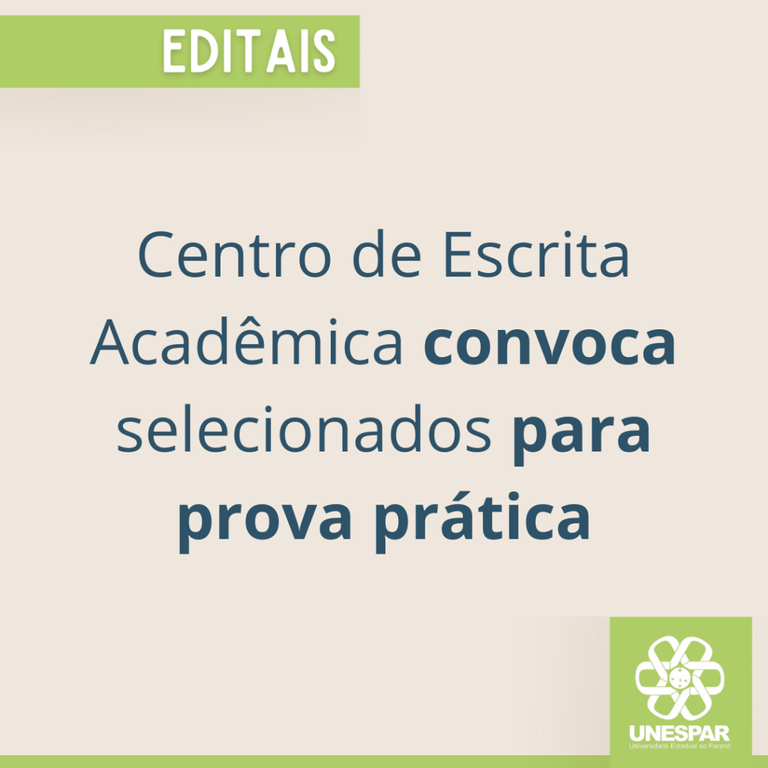 Centro de Escrita Acadêmica divulga resultado da seleção de artigos para revisão e tradução para a Língua Inglesa