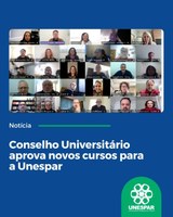 COU aprova três novos cursos para os campi de União da Vitória e Paranavaí, incluindo Enfermagem e Pedagogia. Também foram deliberados relatórios de autoavaliação e o Programa de Avaliação da UNESPAR 2025-2027.