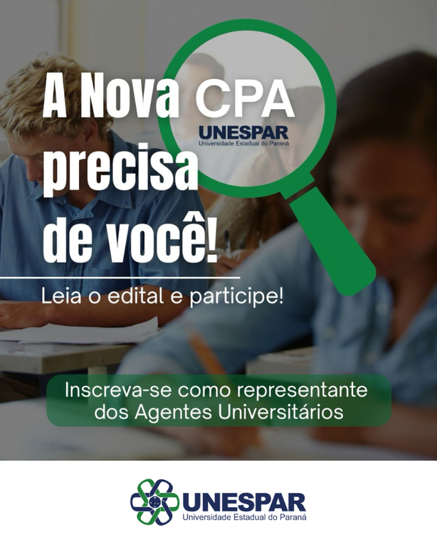 CPA seleciona agentes universitários para compor equipe