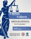 Curso de Direito da Unespar Apucarana promove III Seminário de Pesquisa e de Extensão em Direito