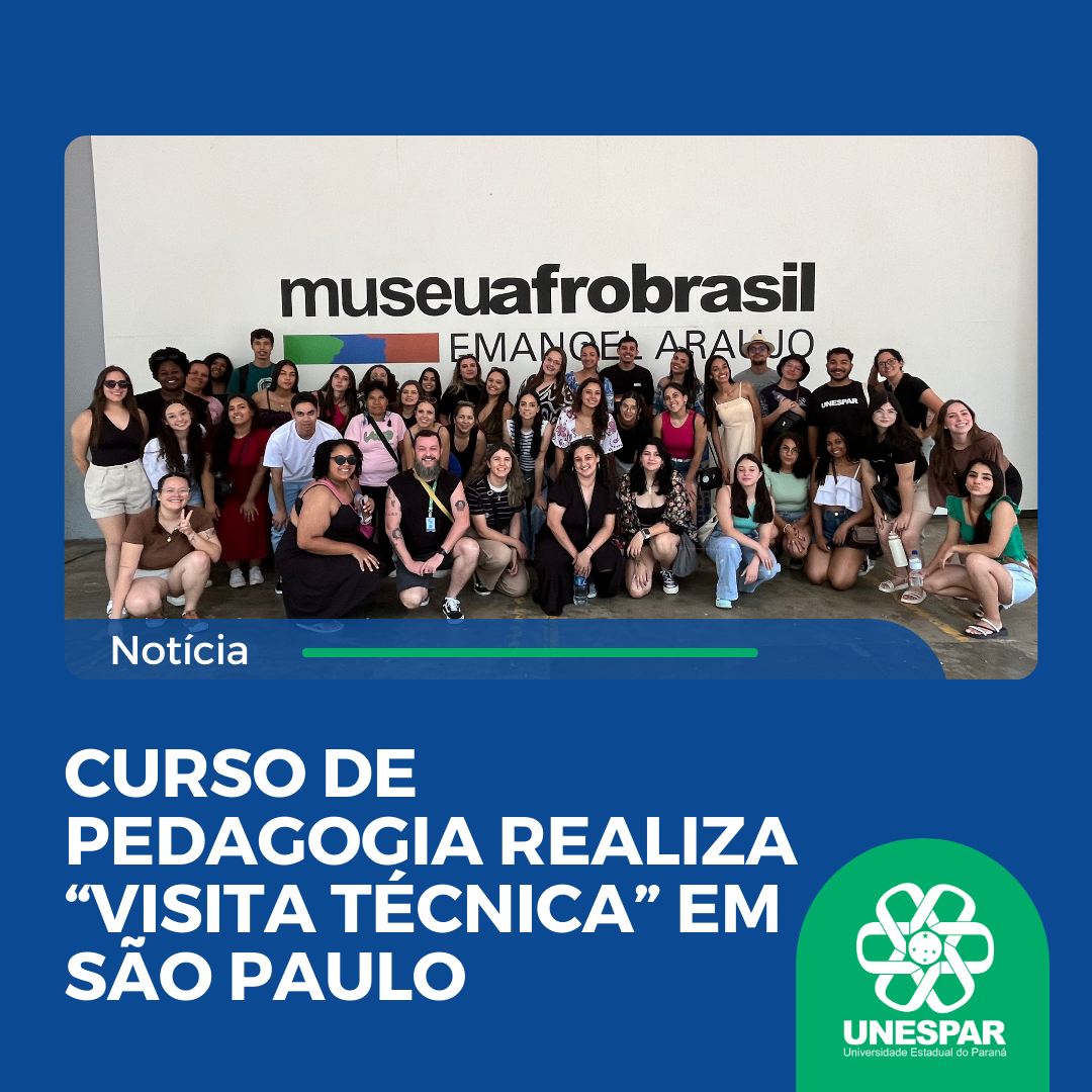 Curso de Pedagogia realiza “Visita Técnica” em São Paulo