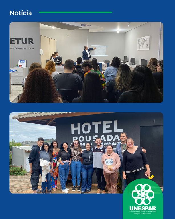 Curso de Turismo e Negócios da Unespar Campus Apucarana realiza XXII Encontro de Bacharéis em Turismo (EBTUR)
