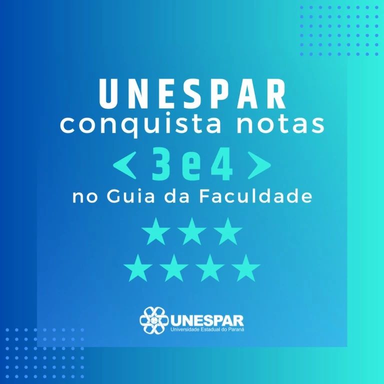 Cursos da Unespar obtêm 3 e 4 estrelas no Guia da Faculdade de 2023