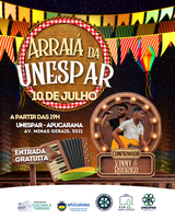 Evento ocorre no dia 10 de julho e contará com atrações musicais, comidas típicas e concurso de casal junino