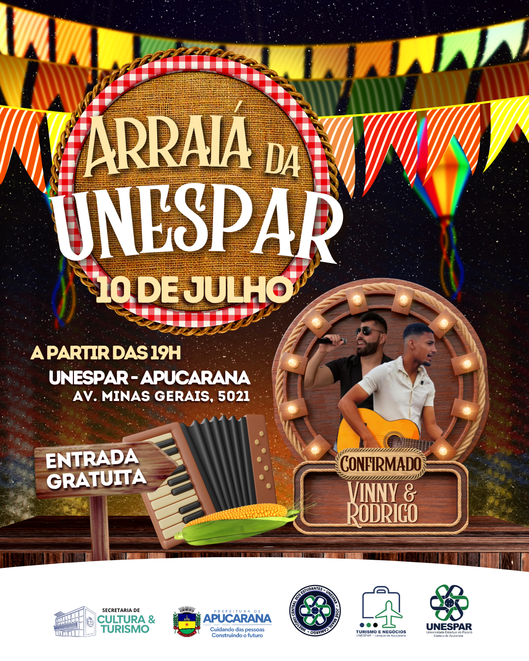 Confira as atrações!