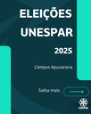 Eleições 2025 - Edital 006/2025-CE/UNESPAR APUCARANA - Homologação do resultado das eleições