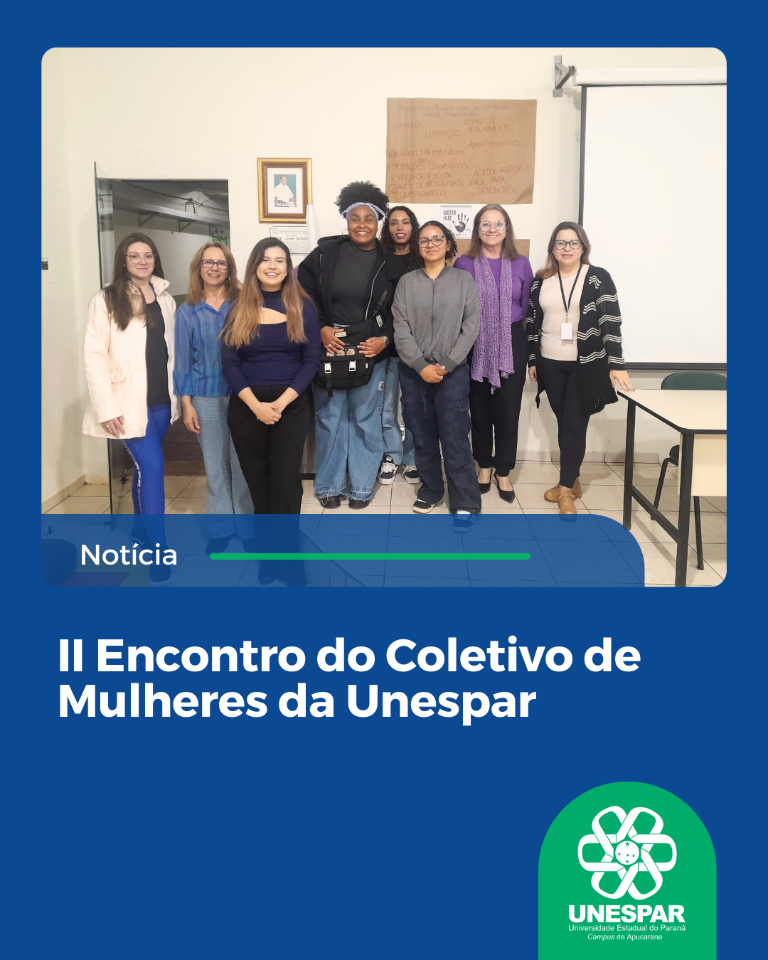 II Encontro do Coletivo de Mulheres da Unespar