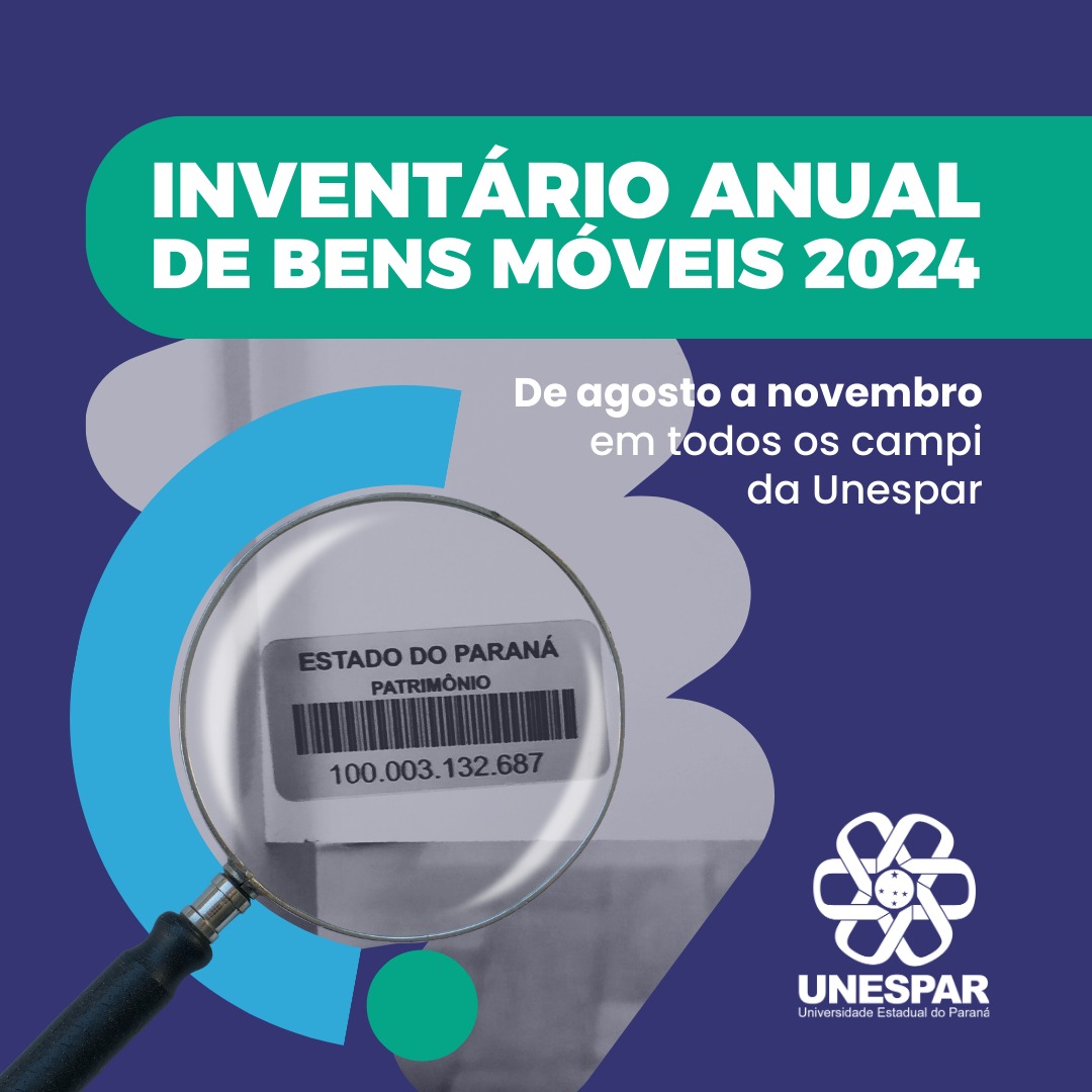 Inventário anual de Bens Móveis 2024