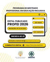 As inscrições seguem até 29 de setembro