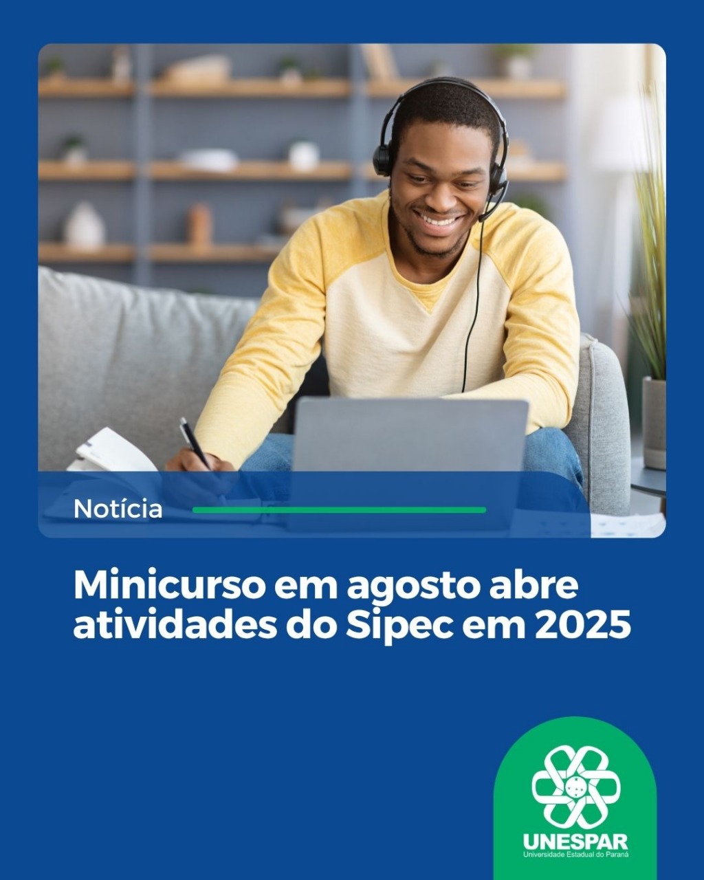 Minicurso em agosto abre atividades do Sipec em 2025