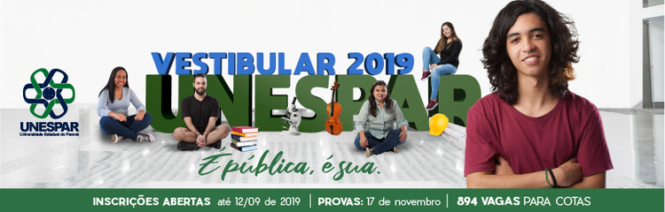 Vestibular UNESPAR 2019