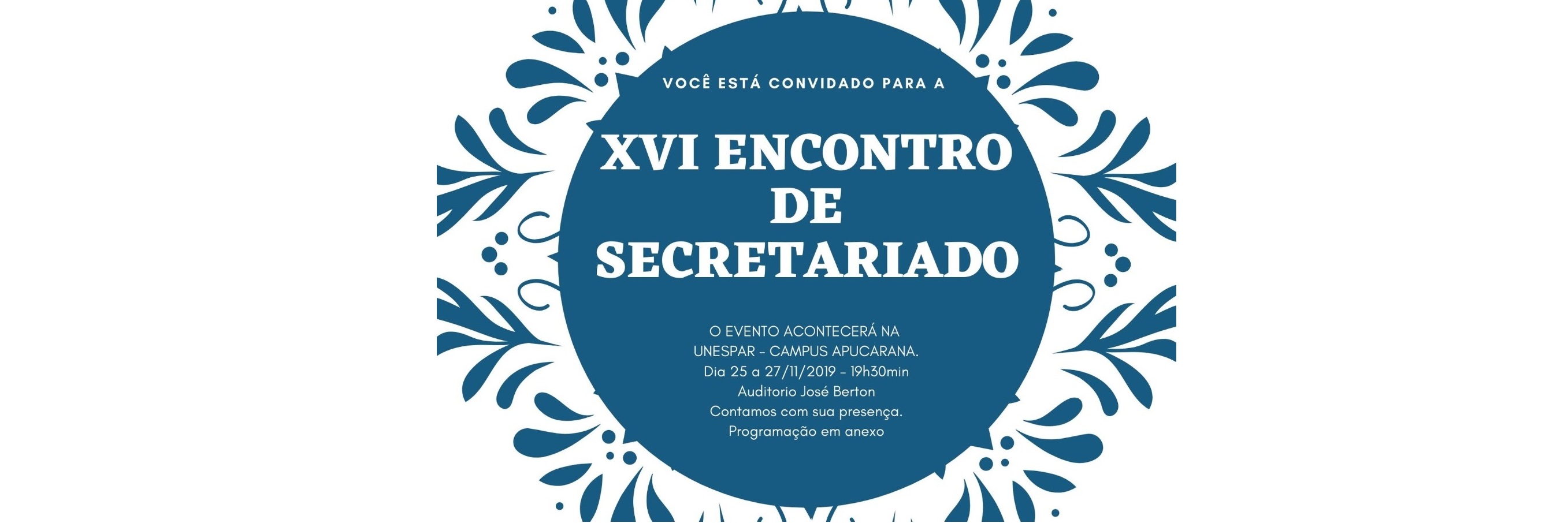 XVI Encontro de Secretariado