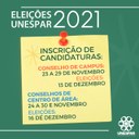 Inscrição de candidaturas