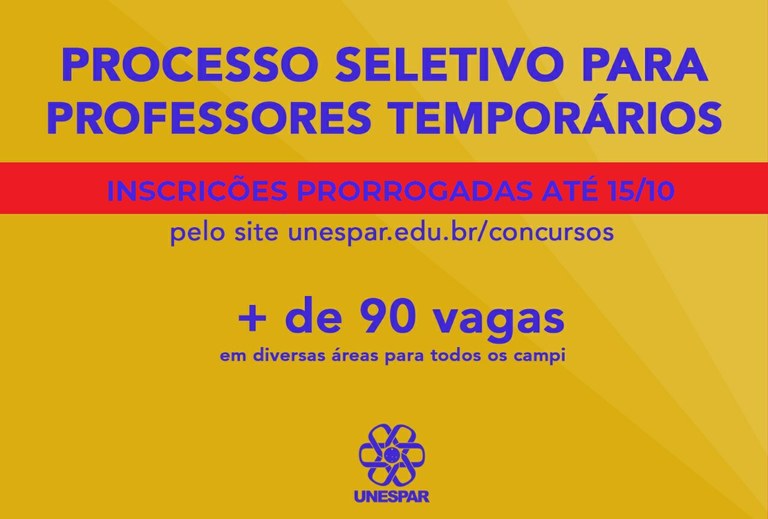 prorrogação pss