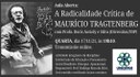 Aula aberta sobre o Prof. Maurício Tragtenberg Aula aberta sobre o Prof. Maurício Tragtenberg