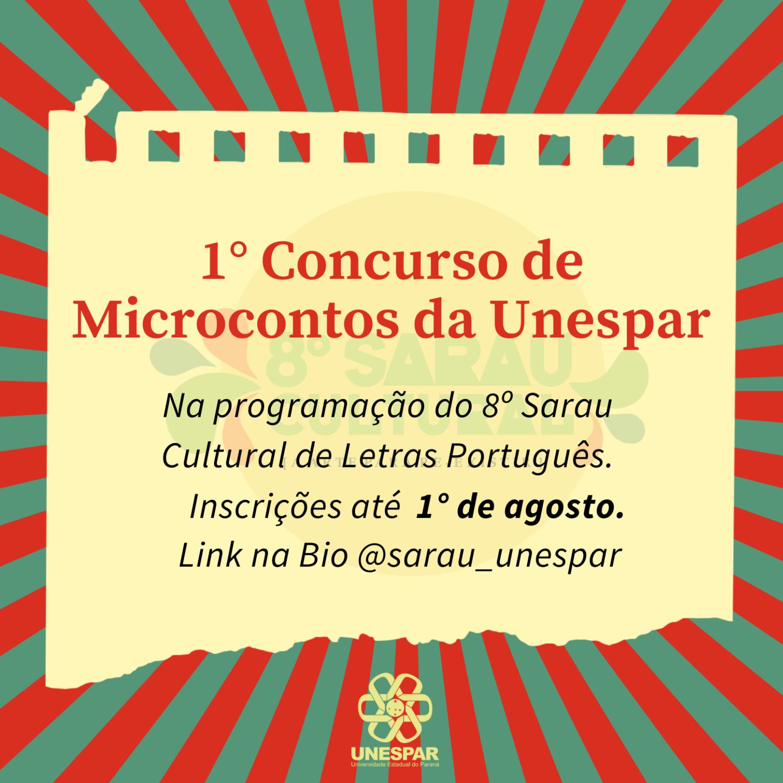 1º Concurso de Microcontos