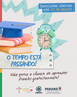 Inscrições abertas para cursos gratuitos de francês no Paraná até 19 de março. Modalidades online e presencial. Participe!