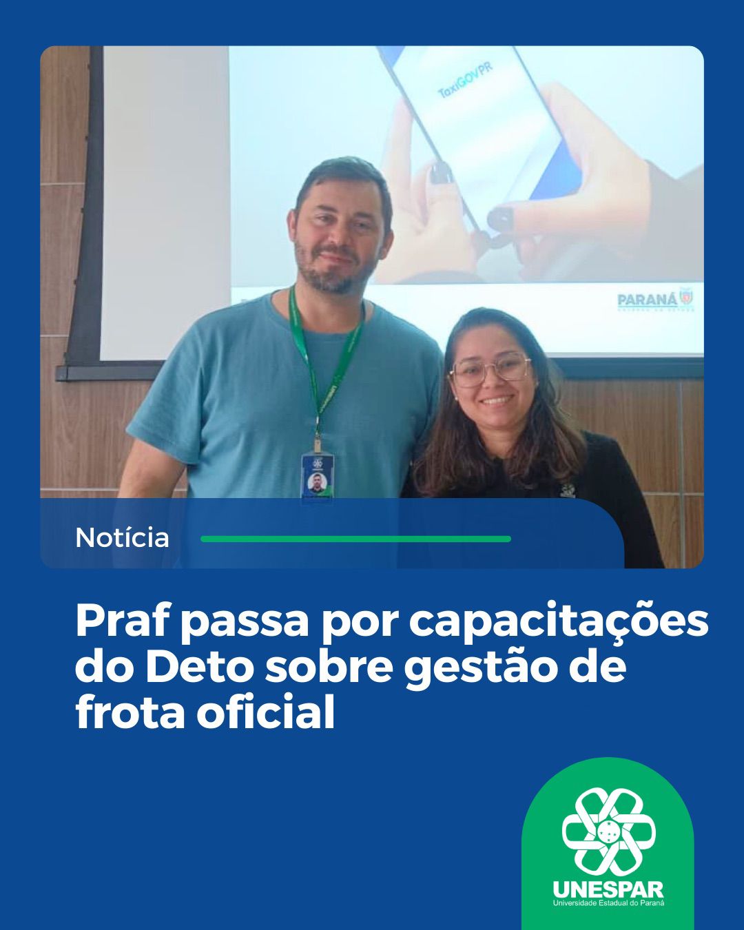 Praf passa por capacitações do Deto sobre gestão de frota oficial