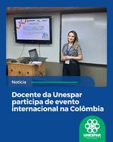 A professora Dra. Anna Flávia Magnoni Vieira apresentou trabalhos na RELME 38, em Bogotá, fortalecendo a internacionalização da universidade