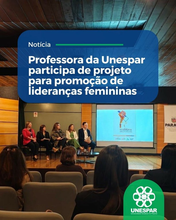 Professora da Unespar participa de projeto para promoção de lideranças femininas