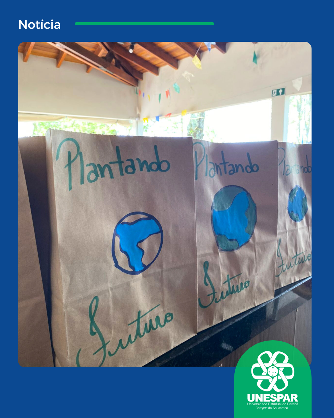 Acadêmicos do Curso de Turismo e Negócios da Unespar – Campus de Apucarana promovem ações sociais e ambientais