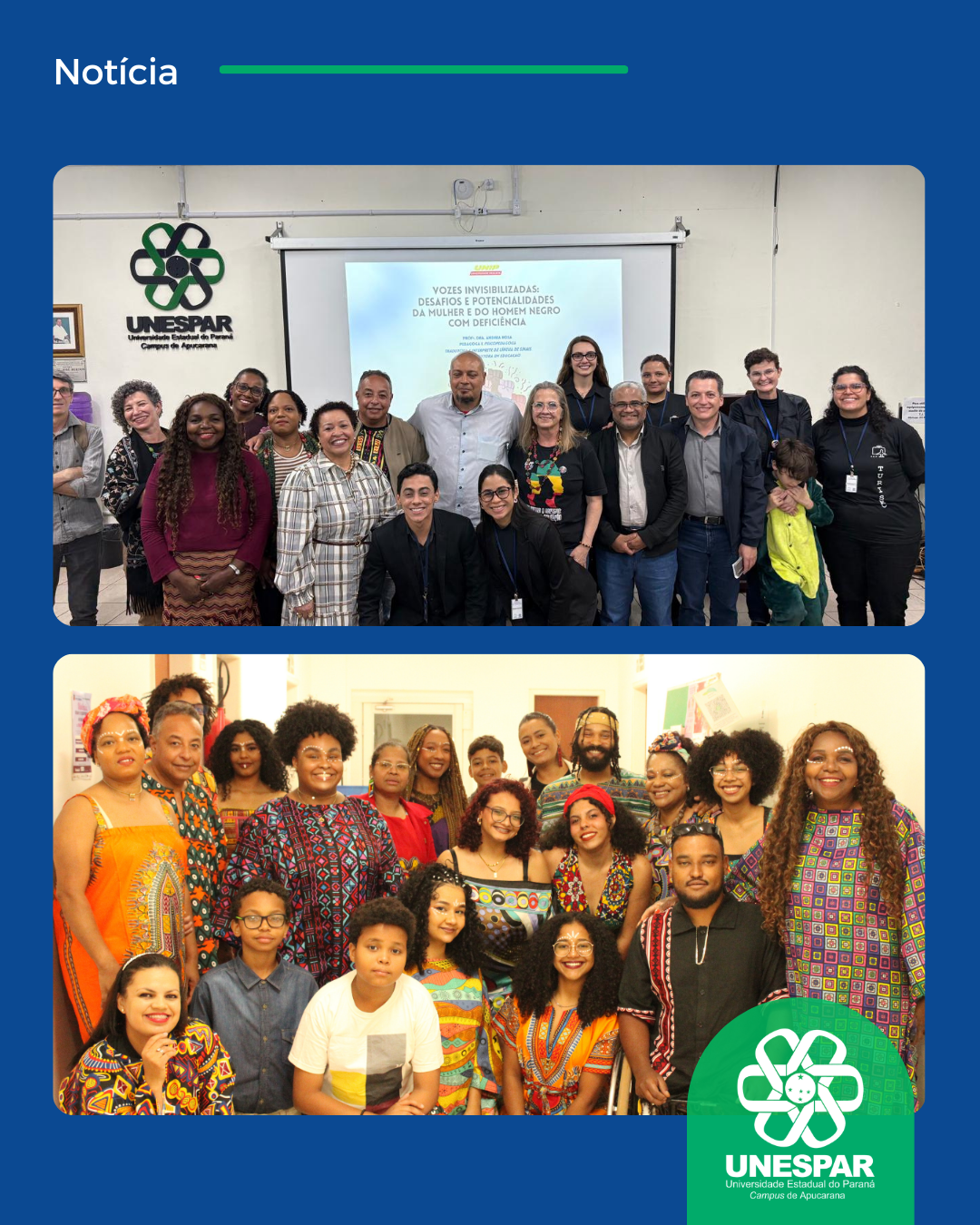 Projeto de extensão da Unespar Campus Apucarana promove ações socioeducativas de combate ao racismo institucional em 2025