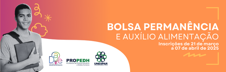 Propedh divulga edital de Bolsa Permanência e Auxílio Estudantil