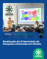 Evento contou com diversas palestras de temas importantes e apresentações de trabalhos científicos dos acadêmicos 