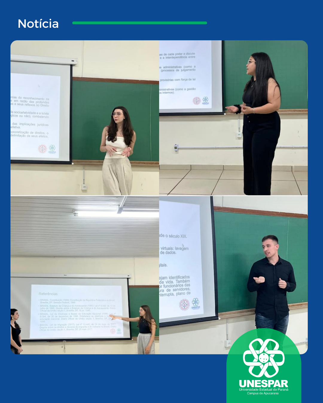 Realização do III Seminário de Pesquisa e Extensão em Direito