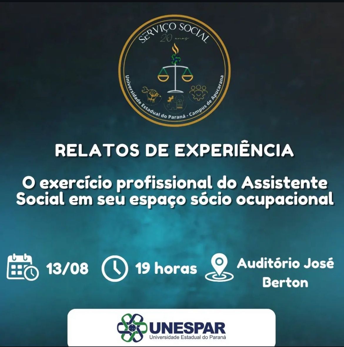 "Relato de Experiência: O Exercício Profissional do Assistente Social em seu Espaço Sócio-Ocupacional”