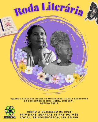 Colegados de Letras, Pedagogia e projeto de extensão realizam ciclo com obras de Bell Hooks e Conceição Evaristo