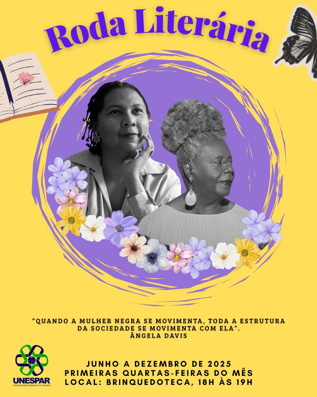 Roda Literária promove encontros de leitura e escuta na UNESPAR
