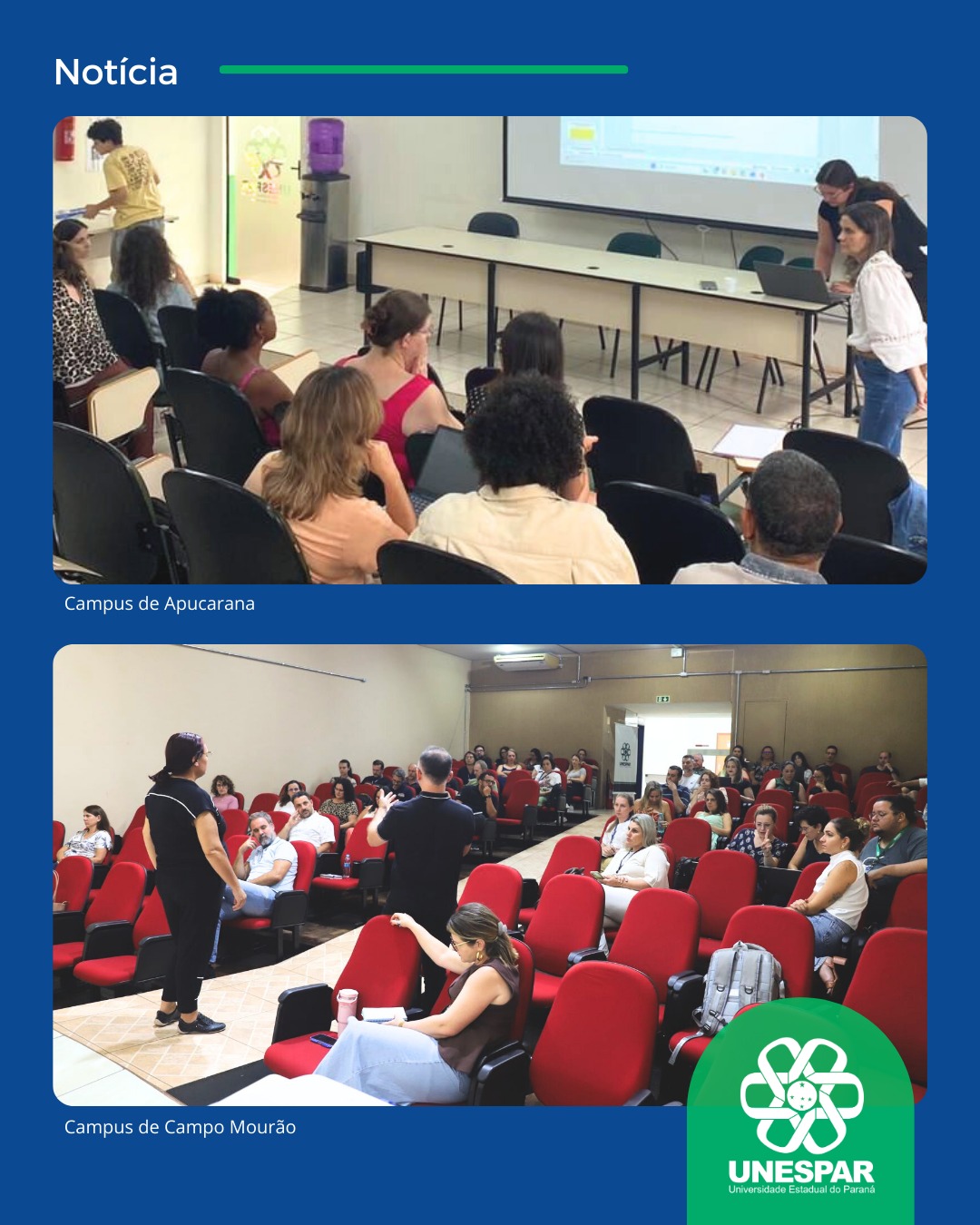 Semana de Planejamento Docente da Unespar reúne professores para discutir acolhimento e permanência estudantil