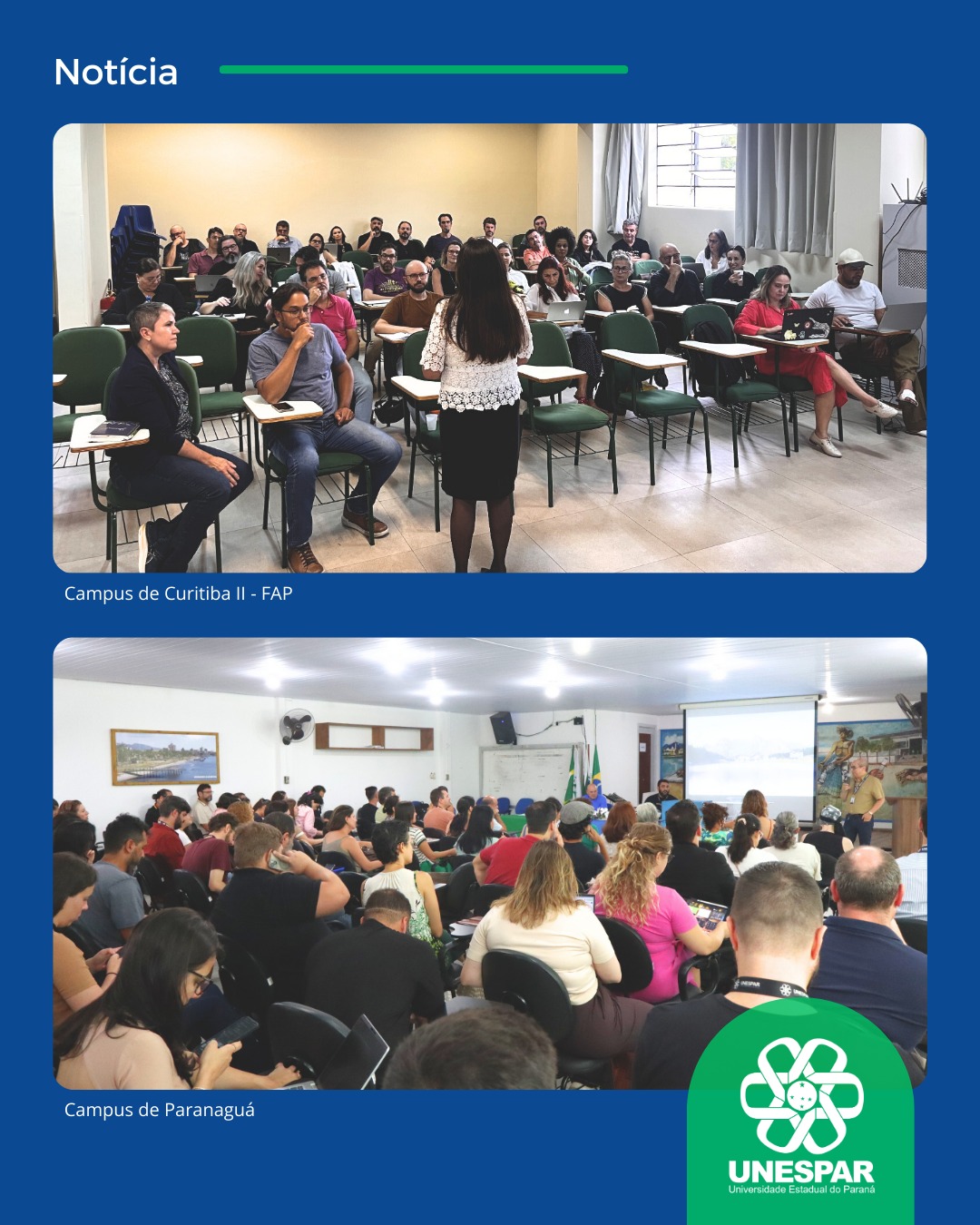 Semana de Planejamento Docente da Unespar reúne professores para discutir acolhimento e permanência estudantil