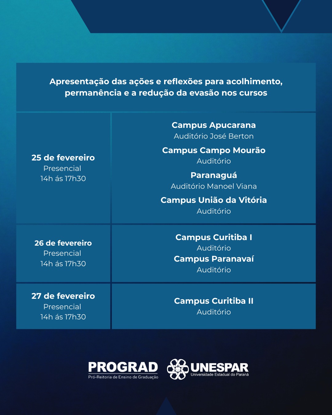 Semana de Planejamento Docente inicia nesta segunda-feira