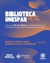 Sistemas de Bibliotecas disponibiliza cerca de 29 mil livros virtuais